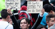 El máximo referente de la Iglesia Católica ofreció su primer discurso ante el pueblo colombiano.