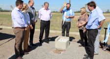 OMAR PEROTTI PARTICIPÓ DEL ACTO DE COLOCACIÓN DE LA PIEDRA FUNDAMENTAL DEL ÁREA INDUSTRIAL DE ESPERANZA