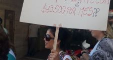 Movilización de docentes y estatales
