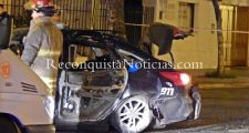 Reconquista: Policía fallecido tras accidente entre patrullero y un remis.