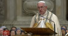 El papa Francisco comparó a Jesús con los sin techo