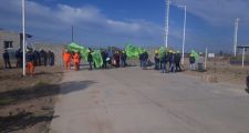 Reincorporaron a los 60 trabajadores despedidos de la obra en la planta del Acueducto Reconquista