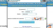 Dónde voto: consultá el padrón para las elecciones del 27 de octubre