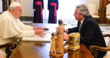 Alberto Fernández, tras su encuentro con el Papa:
