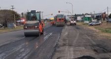 OBRAS DE VIALIDAD NACIONAL SOBRE RUTA 11 EN SAN JUSTO
