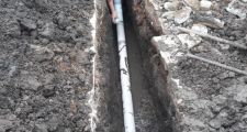 Trabajos de conexión a la red de desagües cloacales