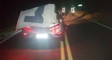 Un hombre falleció al chocar con caballos en la RP1