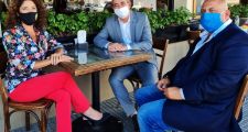 Mitre y Javkin acordaron solventar los gastos de traslado de aspirantes al ISEP de la ciudad de Vera, con ayuda del Diputado Bermúdez