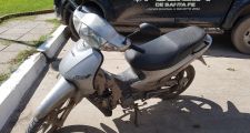 Bicicleta recuperada y esclarecimiento de robo de motocicleta