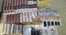 Cayeron siete narcos en Chaco y Santa Fe con drogas, pesos, dólares, un revólver y balas