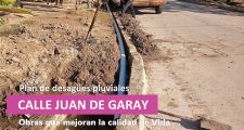 Trabajos de recambio de luminarias y desagües pluviales