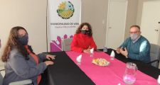 Mitre con el Ministro de Seguridad abordaron distintos proyectos.