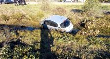 Despiste de vehículo sobre ruta 11.