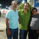Cachi Martínez visitó los carnavales de Vera y los de Reconquista 