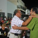 Cachi Martínez visitó los carnavales de Vera y los de Reconquista 
