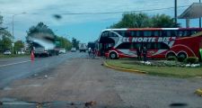 MARGARITA: Accidente entre colectivo y camión
