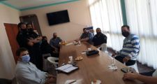 REUNION  DE COORDINACION SOBRE SEGURIDAD DEL PARTIDO POR LA SEMIFINAL
