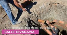 Trabajos de hormigonado, reparación de baches y desagües cloacales