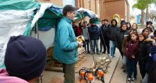 Tomás Franzoi va a esculpir el Cristo para el Altar del Templo Parroquial.