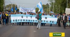 Se movilizó Festram en toda la provincia