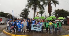 LOS DOCENTES SE MOVILIZARON EN VERA