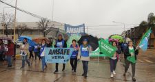 LOS DOCENTES SE MOVILIZARON EN VERA