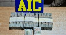 Detuvieron a un grupo narcocriminal que tenía una suma millonaria, lingotes de oro y armas