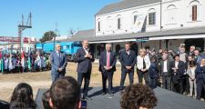DESPUES DE 45 AÑOS VOLVIÓ EL TREN DE PASAJEROS ENTRE ROSARIO Y CAÑADA DE GÓMEZ