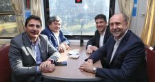 DESPUES DE 45 AÑOS VOLVIÓ EL TREN DE PASAJEROS ENTRE ROSARIO Y CAÑADA DE GÓMEZ