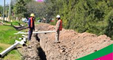 RECORRIDA POR LAS OBRAS DE SANEAMIENTO QUE SE EJECUTAN EN LA CIUDAD