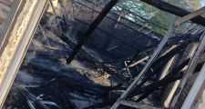 Se incendió el quincho de la Asociación Civil 