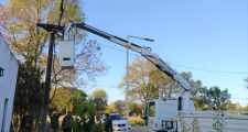 La EPE renueva la red eléctrica en Fortín Olmos