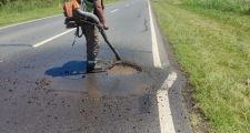 TAREAS SOBRE RN 11 EN EL CENTRO Y NORTE DE LA PROVINCIA