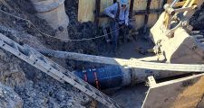 Se sigue trabajando en la reparación de la cañería del acueducto