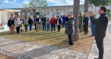 EMOTIVO HOMENAJE AL SOLDADO ALCIDES GOMEZ
