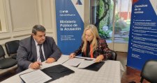 El MPA firmó un convenio con la Caja de Pensiones Sociales Ley 5.110 para instrumentar la asistencia económica a víctimas de delitos