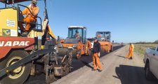 La provincia construye el nuevo enlace entre la Ruta Nacional N°11 y la Ruta Provincial N°36