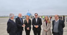 SE INAUGURÓ EL NUEVO VUELO DE AEROLÍNEAS ARGENTINAS QUE UNIRÁ BUENOS AIRES, ROSARIO Y RECONQUISTA