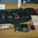 OBJETOS ROBADOS POR EL GENDARME DETENIDO POR LA POLICÍA REGIONAL