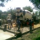 Continúa el plan de pavimentación en Calchaquí