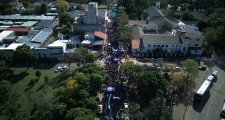 NO A LAS AMENAZAS Y EXTORSIÓN: HISTÓRICA MARCHA DE AMSAFE CON 90% DE ADHESIÓN AL PARO