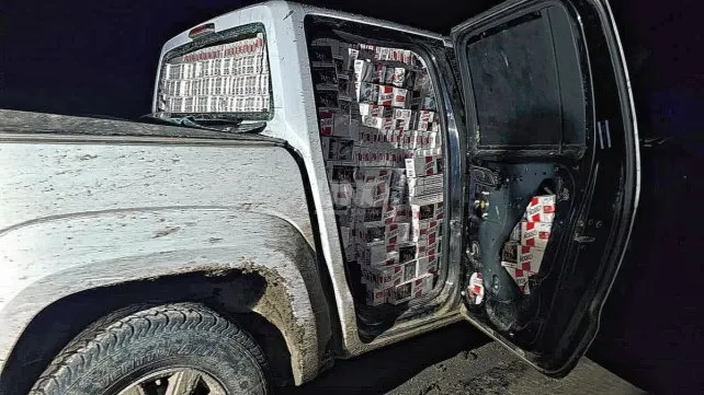 Apresaron a seis contrabandistas con miles de atados de cigarrillos