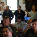 EL MINISTRO DE SEGURIDAD LAMBERTO Y PABLO ZANCADA COORDINADOR DE LOS BAJOS SUBMERIDIONALES
