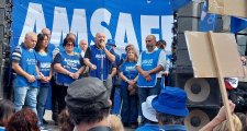 MICRO DE AMSAFE VERA: JORNADA PROVINCIAL DE PROTESTA.