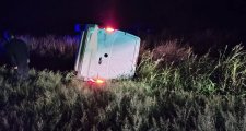 VUELCO EN RUTA 11 JURISDICCIÓN DE CALCHAQUÍ