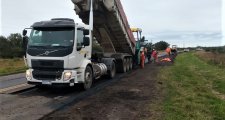 VIALIDAD NACIONAL SOSTIENE MEJORAS SOBRE RN 11 ENTRE GOBERNADOR CRESPO Y AVELLANEDA