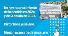El gobierno provincial ofreció aumento del 7% en seis meses