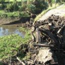 SE CAYÓ EL PUENTE DE NOGUE EN LOS BAJOS SUBMERIDIONALES