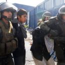 ENFRENTAMIENTOS DE ESTUDIANTES CON CARABINEROS EN CHILE
