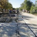 CONCLUYO LA PAVIMENTACION DE UNA NUEVA CALLE SOBRE 9 DE JULIO